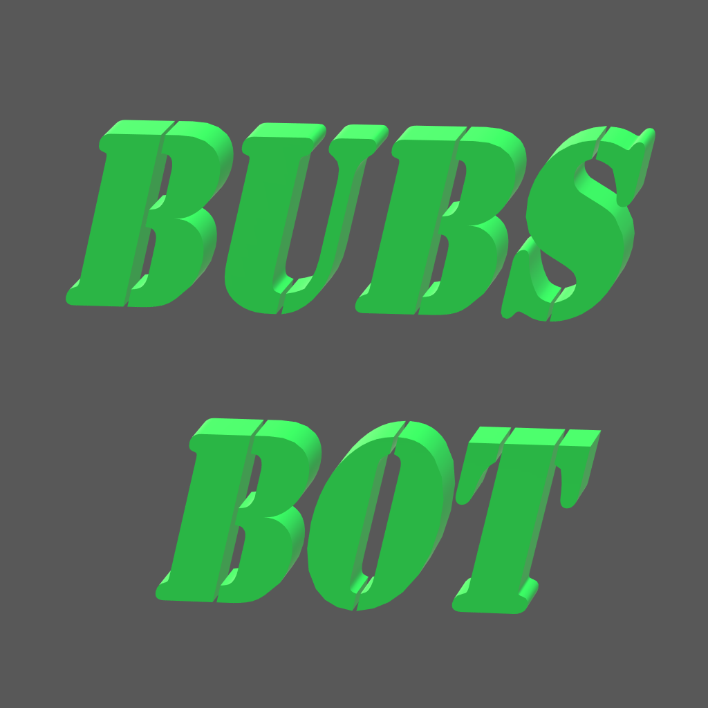 Bubs Bot Logo